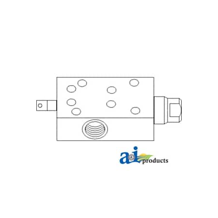 A & I Products Selective Control Valve 2.5" x2.5" x6.4" A-AL34595